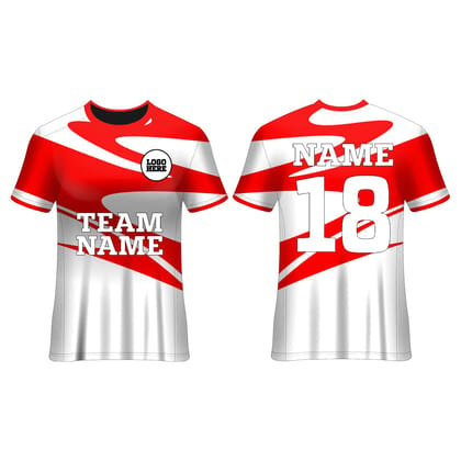 Next Print Customized Sublimation Printed T-Shirt Unisex Sports Jersey Player Name & Number, Team Name and Logo.2080352227
