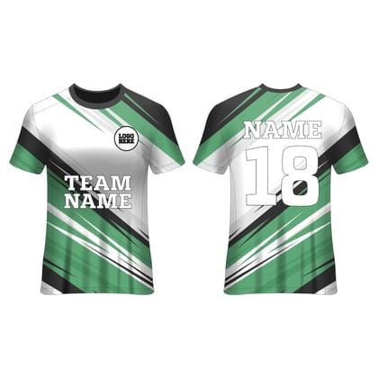 NEXT PRINT Customized Sublimation Printed T-Shirt Unisex Sports Jersey Player Name & Number, Team Name And Logo.2080352236