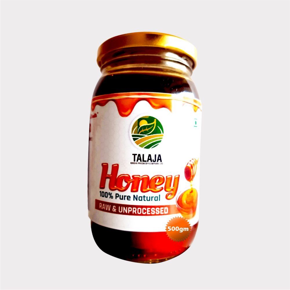 Honey 500gm by Tajala Krishi Producer – Pure, Raw, Unprocessed Natural Honey. 