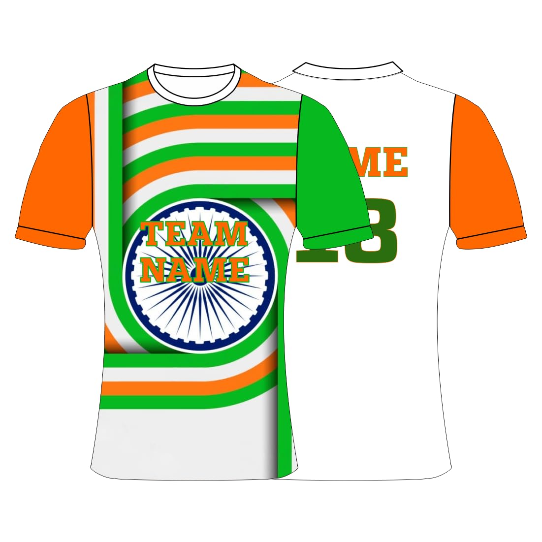 Next Print Customized Sublimation Printed T-Shirt Unisex Sports Jersey Player Name & Number, Team Name and Logo.NP009002