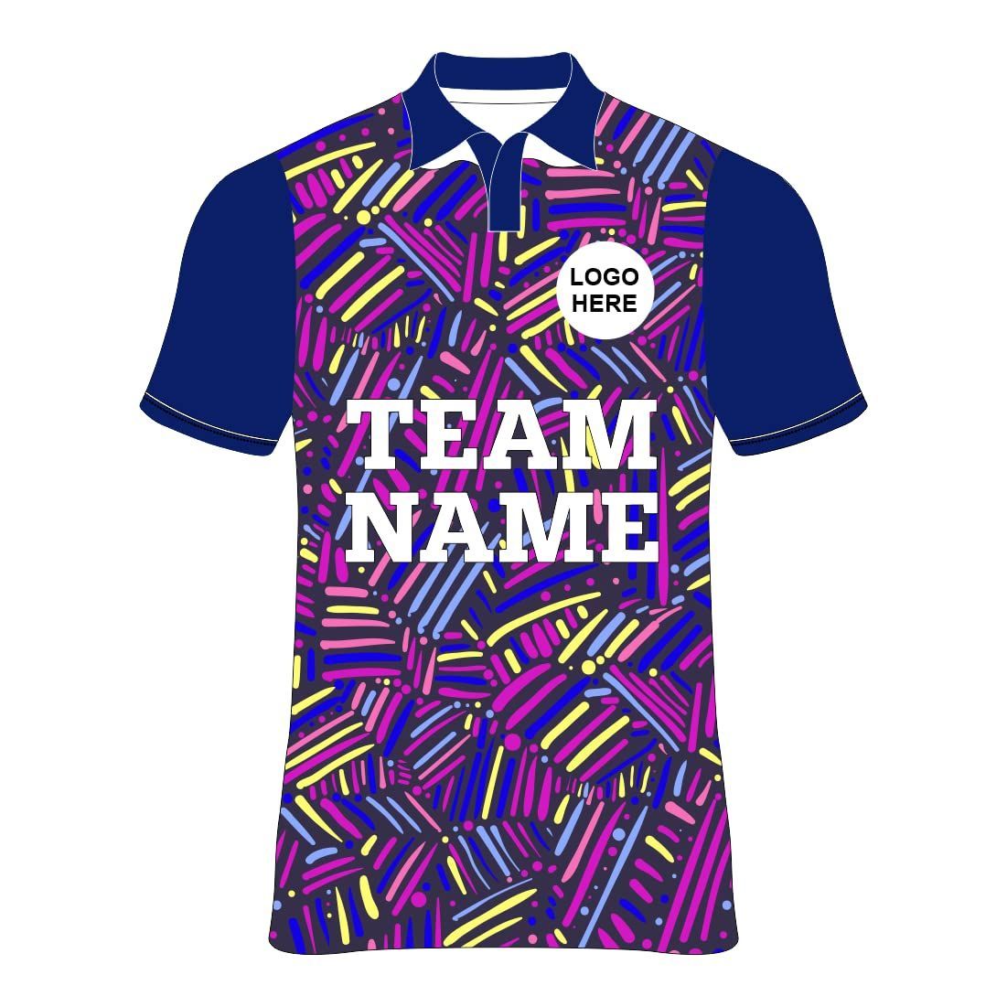 Next Print Customized Sublimation Printed T-Shirt Unisex Sports Jersey Player Name & Number, Team Name and Logo.NP00800140
