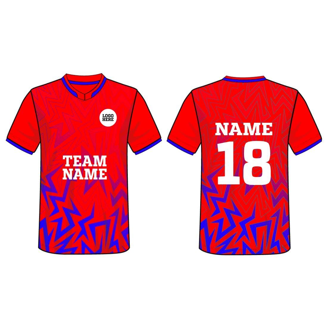 NEXT PRINT Customized Sublimation Printed T-Shirt Unisex Sports Jersey Player Name & Number, Team Name And Logo.1243096507