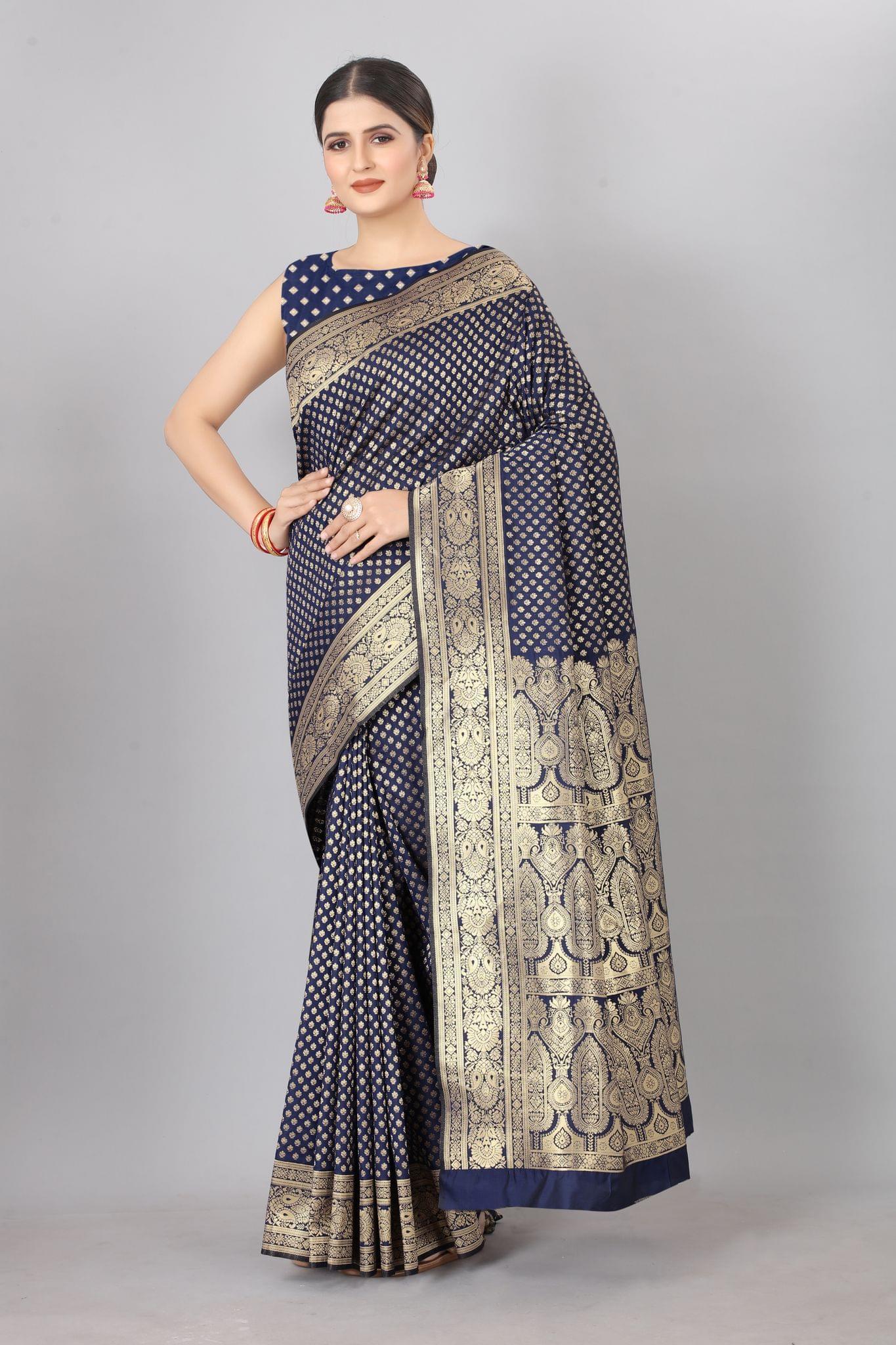 Designer Heavy Weaving Work Banarasi Silk Saree