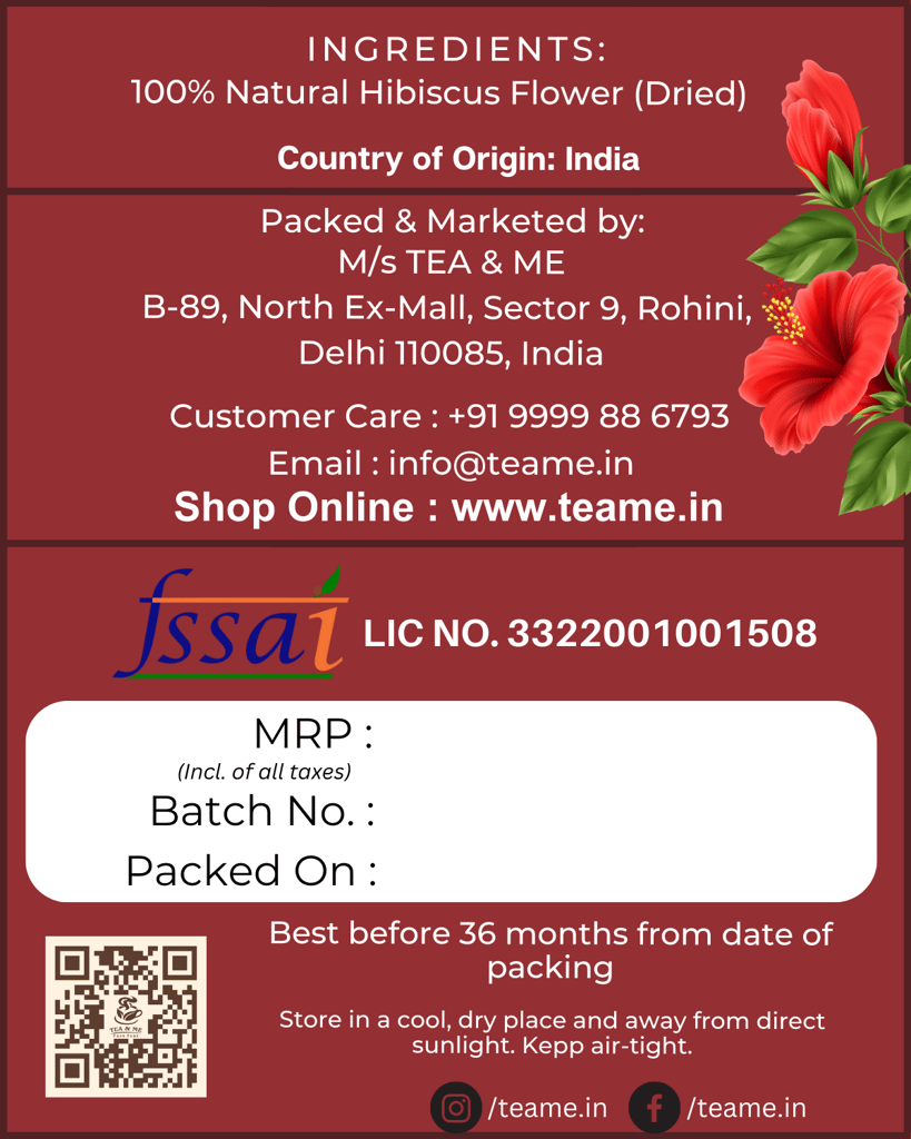 TEA & ME FARM PACKED l Caffeine Free Herbal Tea - Non Toxic - GMO Free |