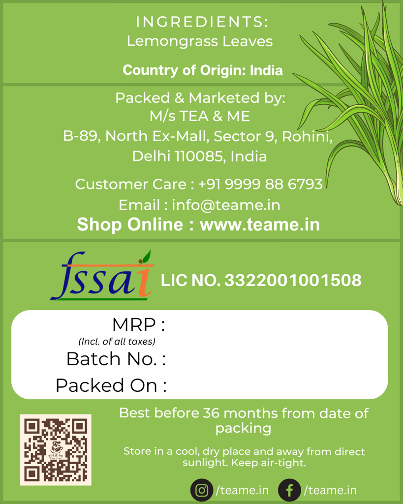 TEA & ME FARM PACKED l Caffeine Free Herbal Tea - Non Toxic - GMO Free |