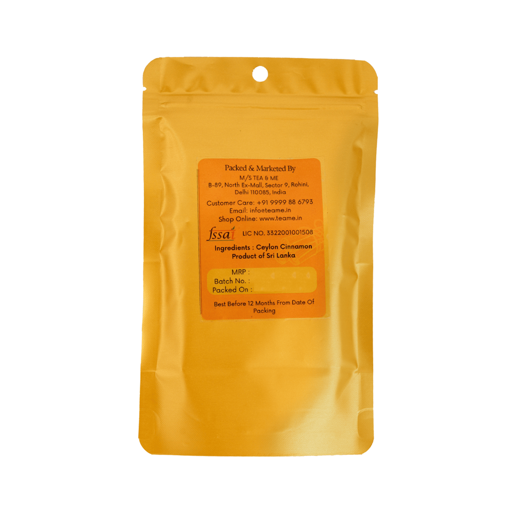 TEA & ME Ceylon Cinnamon comes from Sri Lanka & is called True Cinnamon.