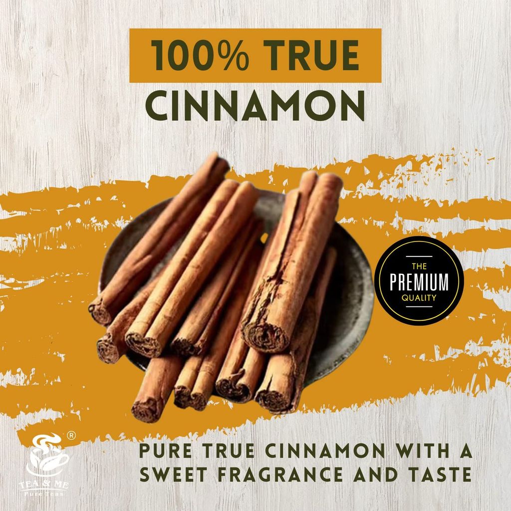TEA & ME Ceylon Cinnamon comes from Sri Lanka & is called True Cinnamon.