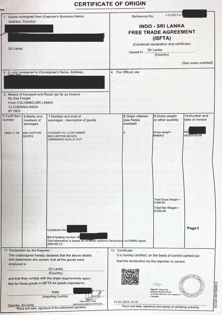 TEA & ME Ceylon Cinnamon comes from Sri Lanka & is called True Cinnamon.