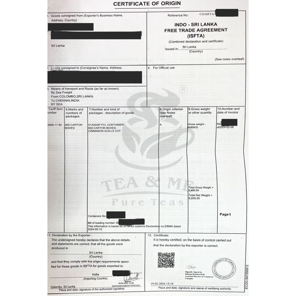 TEA & ME Ceylon True Cinnamon Sticks/World's Finest Sri Lankan Cinnamon Sticks/Srilankan Dalchini