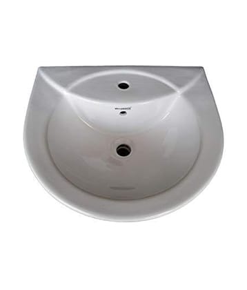 Belmonte Wash Basin Royal 21 Inch x 18 Inch Without Pedestal