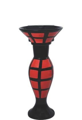 Belmonte Designer Color Wash Basin Dolphin with Pedestal