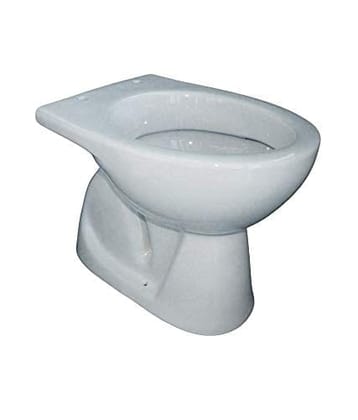 Belmonte Ceramic Floor Mounted European Water Closet/Western Commode/WC/EWC Cansil S Trap for Toilet 45cm x 35cm x 40cm