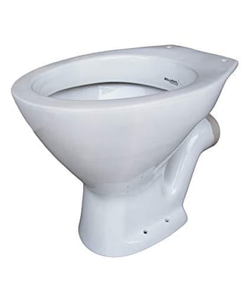 Belmonte Ceramic Floor Mounted European Water Closet/Western Toilet Commode/WC/EWC P Trap 47cm x 37cm x 40cm