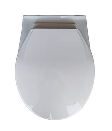 Belmonte Wall Hung Water Closet/Commode/Toilet with Seat Cover - Ivory