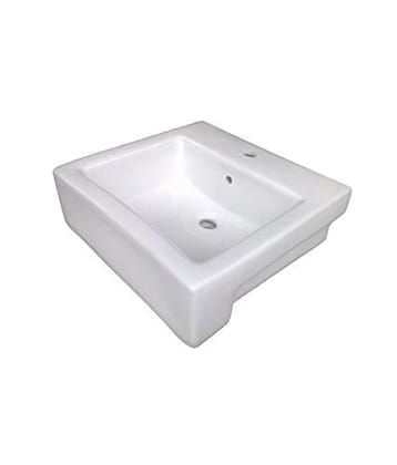 Belmonte Ceramic Table Top Wash Basin/Sink Nabulla 19.50 Inch x 18.50 Inch