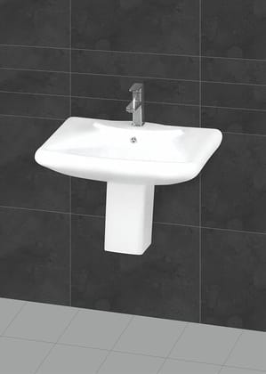 Belmonte Half Pedestal Wash Basin Aldus
