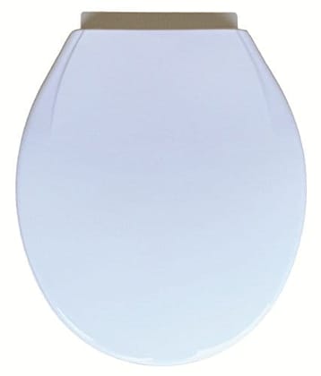 Belmonte Slow Motion/Soft Close/Hydraulic Toilet Seat Cover - White