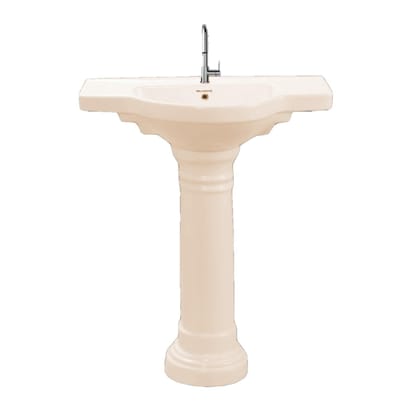 Belmonte Wash Basin Counter with Pedestal