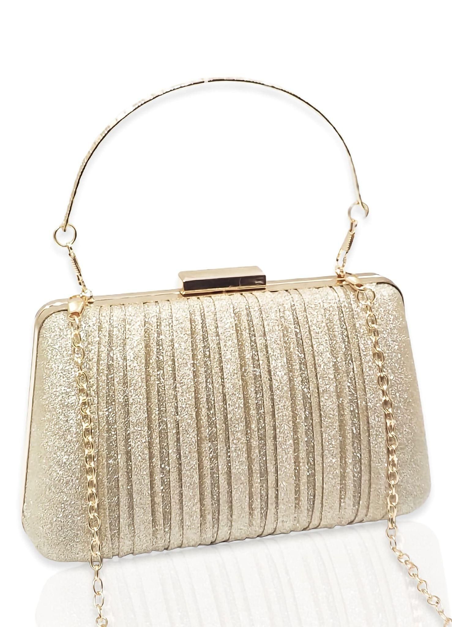 Magnifique Polyurethane ?Women's Hand/Sling/Side Bag/Purse? (Free Size_Clear)