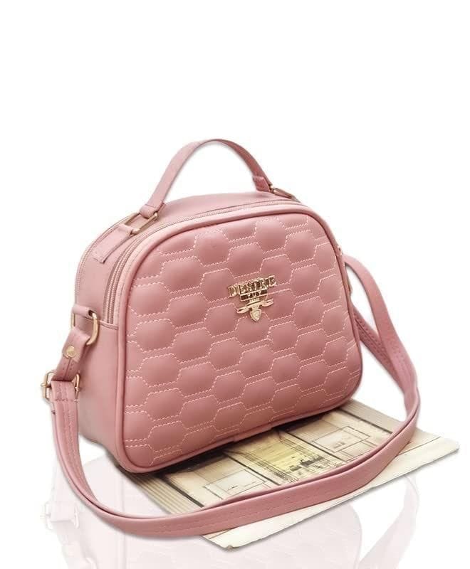 Magnifique Stylish Sling Bag for Women - Peach (ISR_SB1)