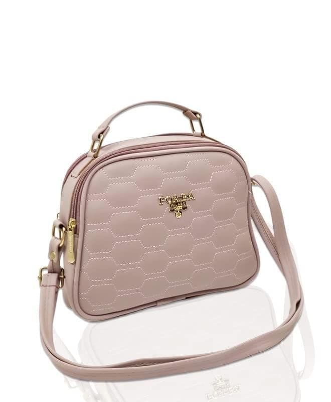 Magnifique Stylish Sling Bag for Women - Light Peach (ISR_SB1)