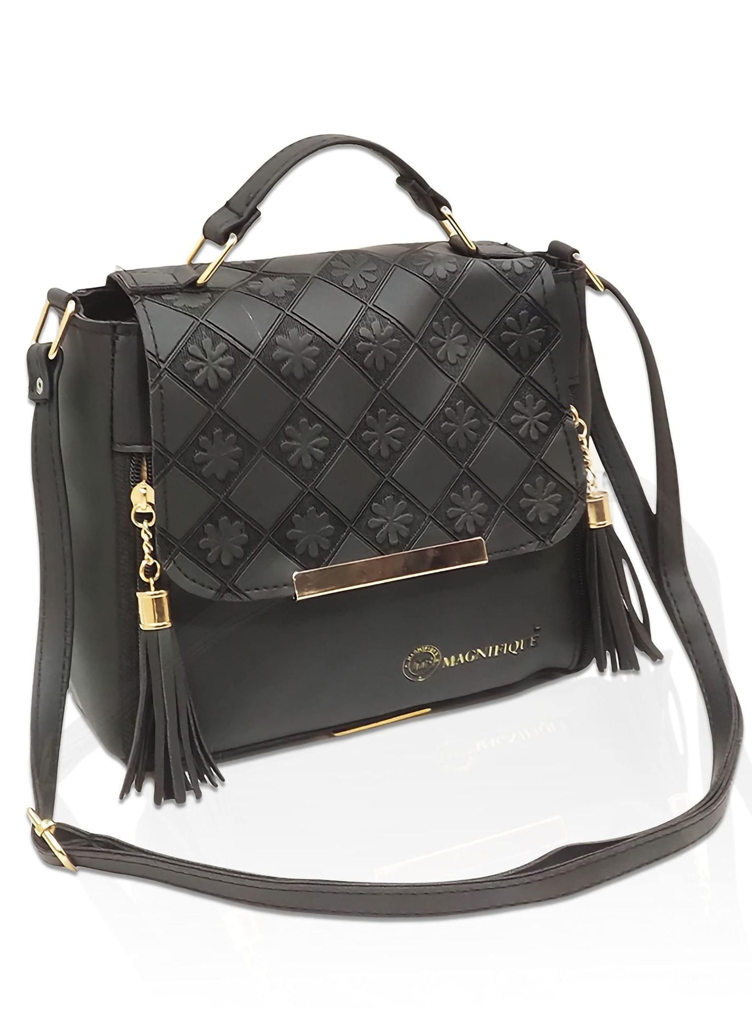 Magnifique Stylish Sling Bag for Women - Grey AKH_SB3