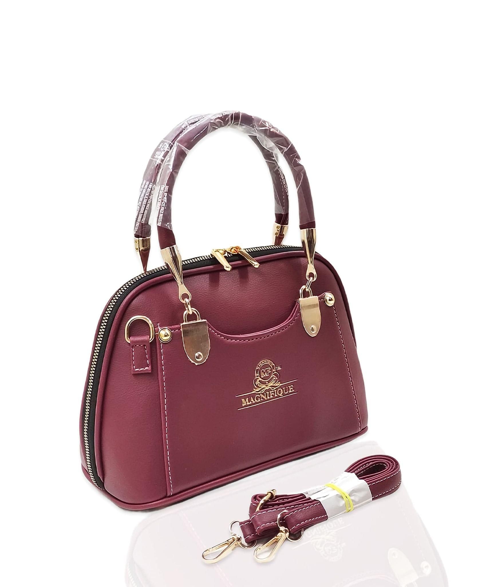 Magnifique Women's Hand/Sling/Side Bag/purse Polyurethane Western (Multicolor)