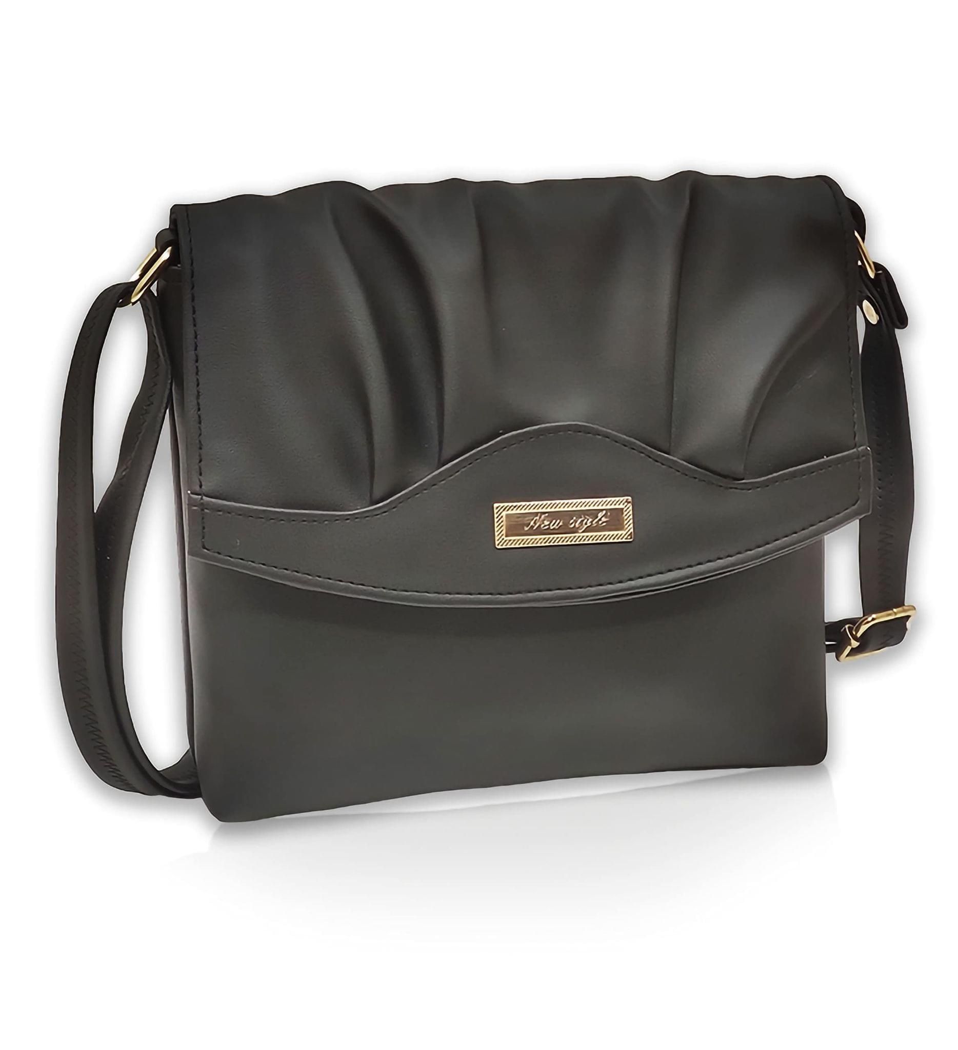 Magnifique Women's Hand/Sling/Side Bag/purse Polyurethane Western (Yellow)