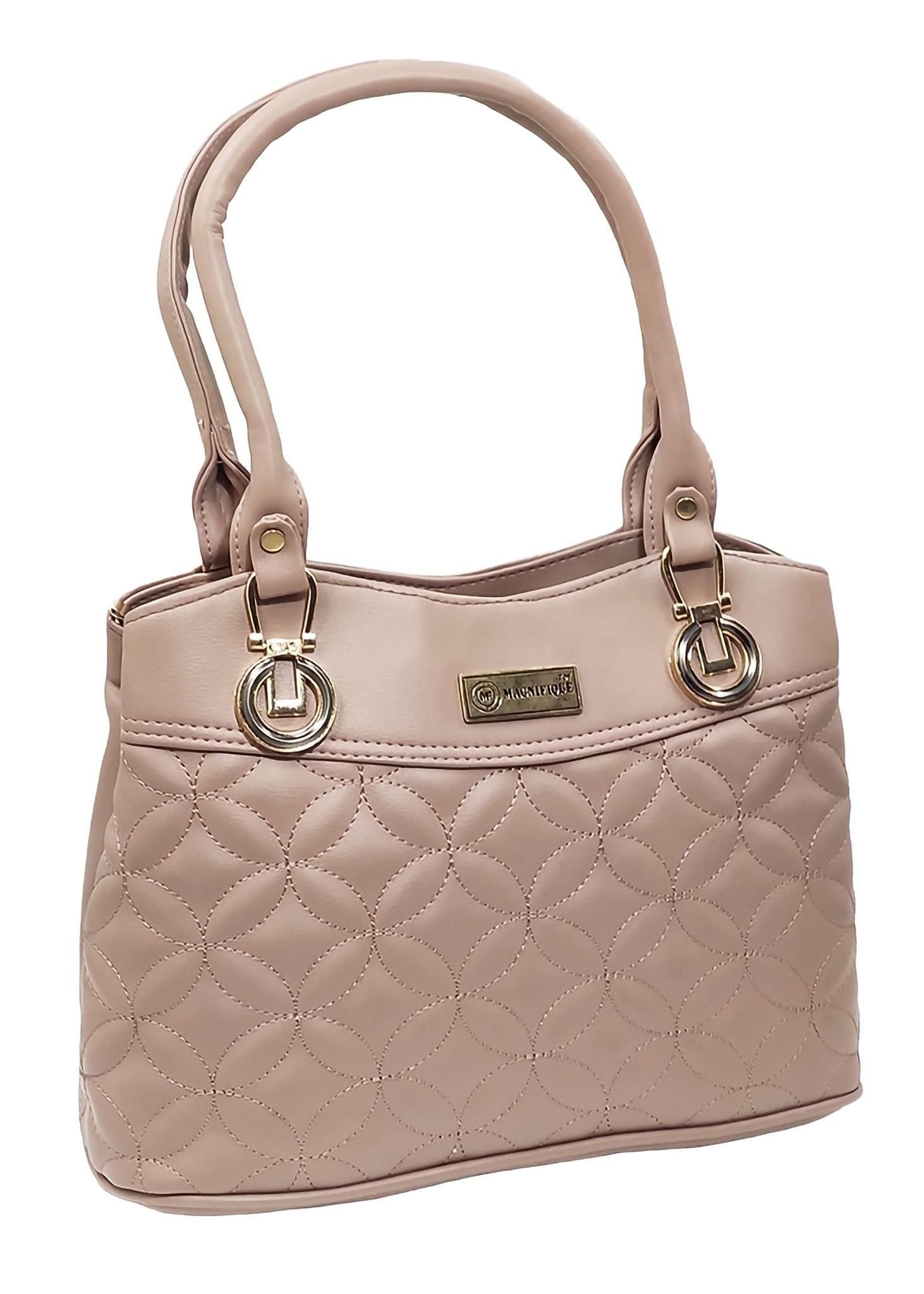 Magnifique Women's Hand/Sling/Side Bag/purse Polyurethane Western (Clear)