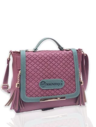 Magnifique Women's Hand/Sling/Side Bag/purse Polyurethane Western (Red) Magnifique Women's Hand/Sling/Side Bag/purse Polyurethane Western (Red)