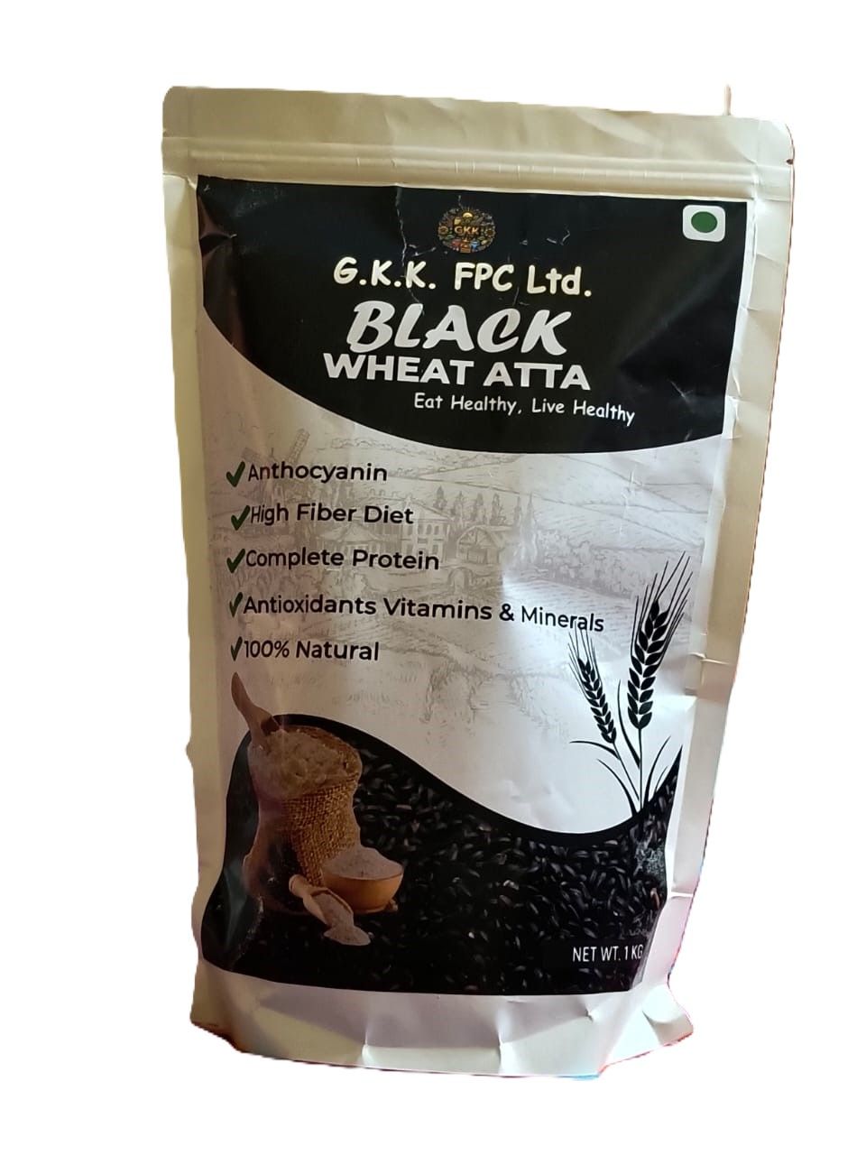 Black Wheat Atta - 1 KG