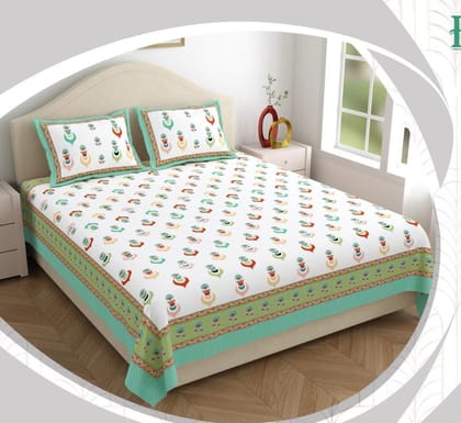 PURE COTTON  KING SIZE FITTED BEDSHEETS