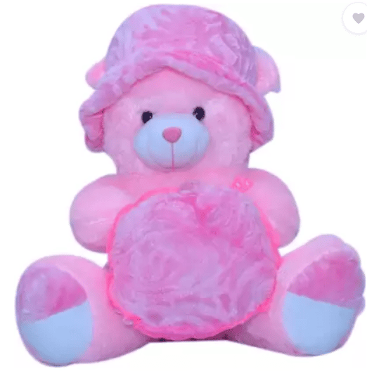 Joey Toys C Teddy - 19.6 inch (Pink)