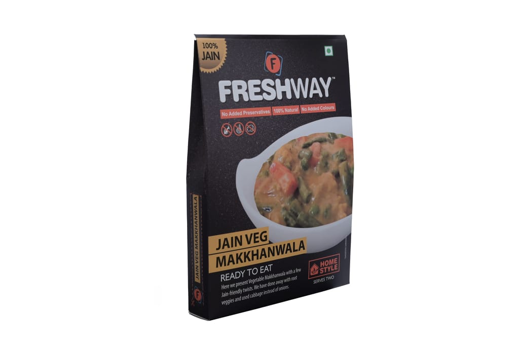Freshway Veg Makkhanwala Ready To Eat Freeze Dried with No Added Preservatives and Colors