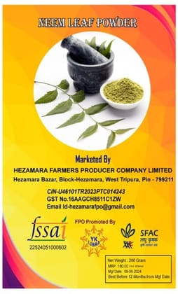 Dry neem leaf powder Dry neem leaf powder
