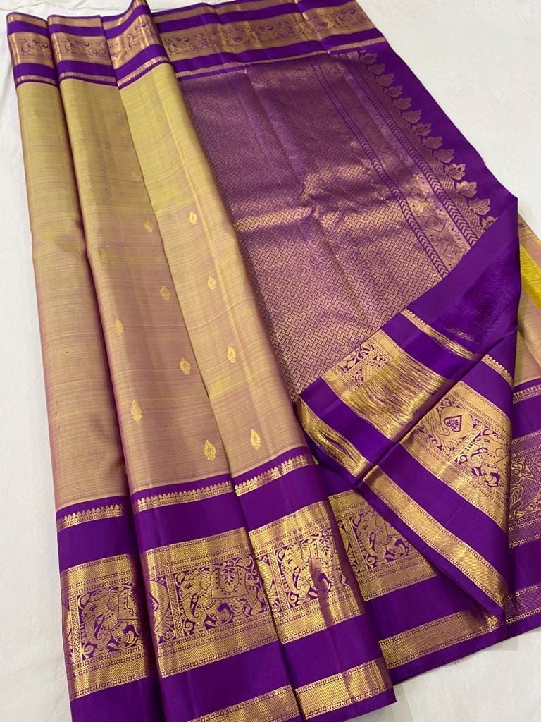 Kanchipuram pure silk sarees - Sarees | Buy online on ZillyBuy