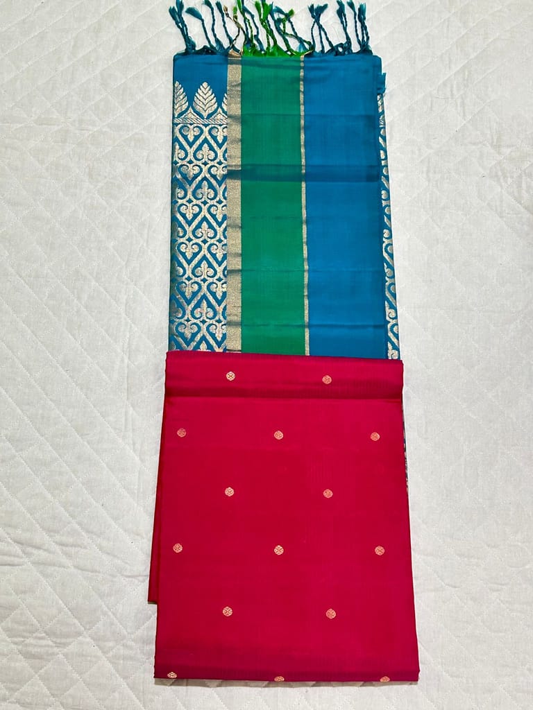 Kanchipuram pure soft silk - Sarees | Buy online on ZillyBuy