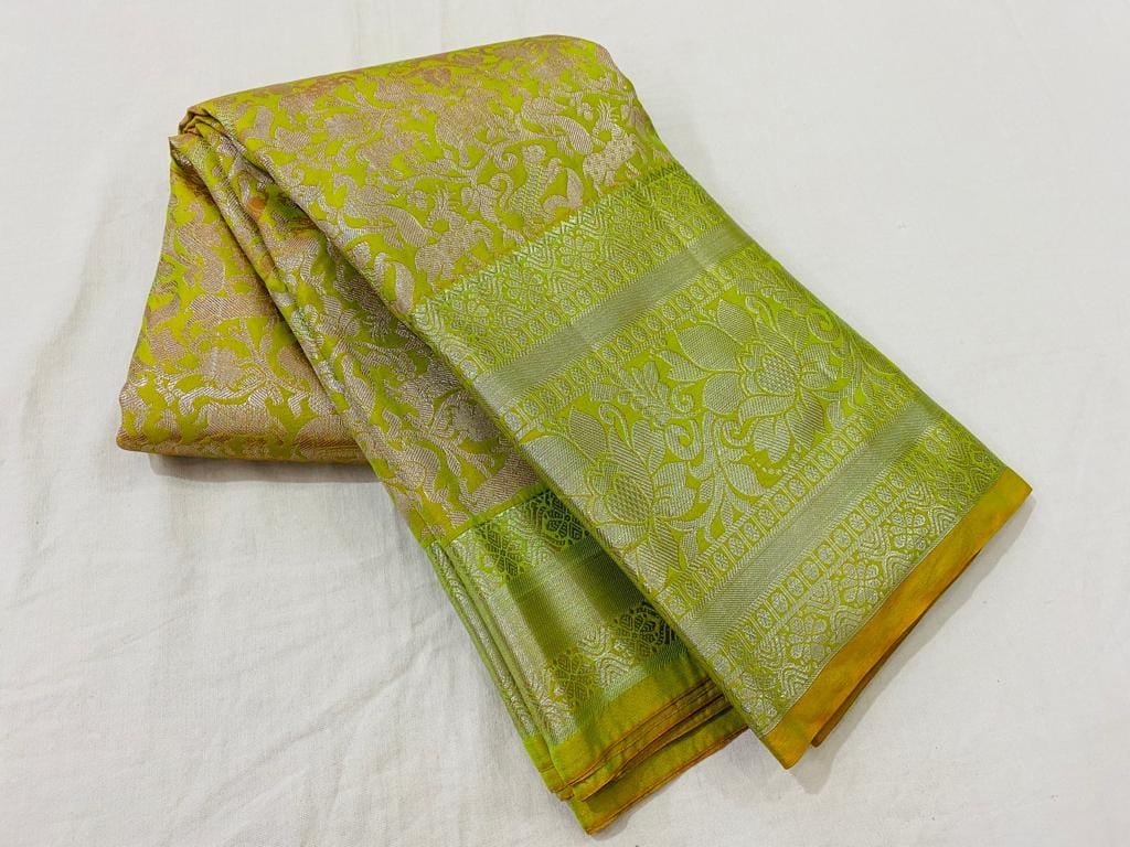 Semi silk sarees - Sarees | Buy online on ZillyBuy