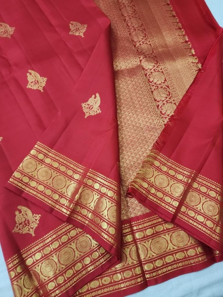 Kanchipuram pure handloom sarees - Sarees | Buy online on ZillyBuy
