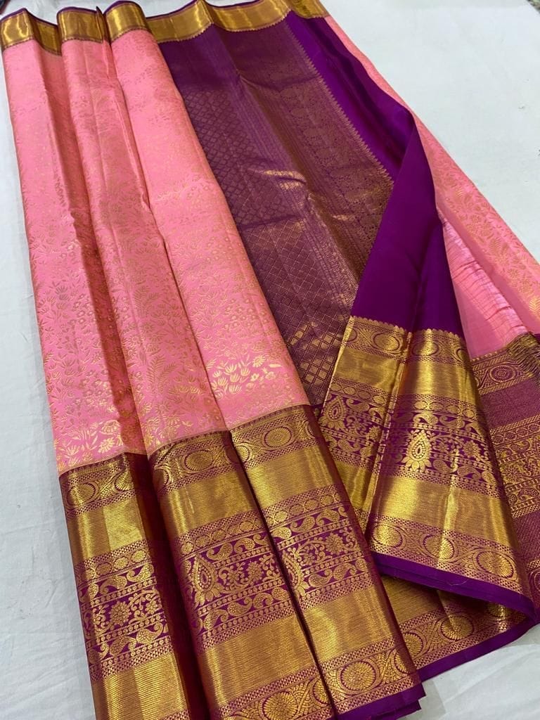 Kanchipuram pure silk sarees - Sarees | Buy online on ZillyBuy