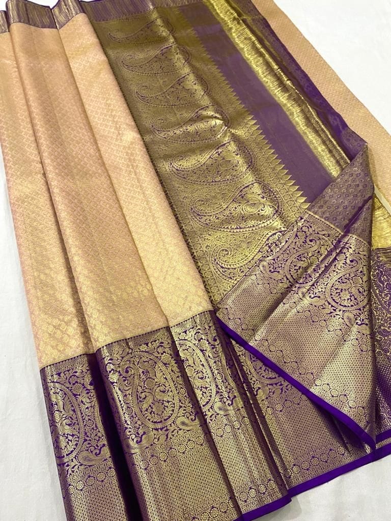 Kanchipuram pure silk sarees - Sarees | Buy online on ZillyBuy