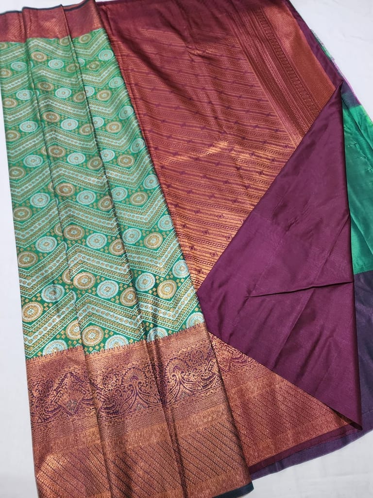 Semi silk sarees kanchipuram