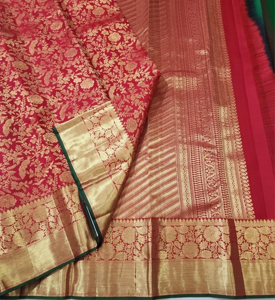 Kanchipuram pure silk sarees - Sarees | Buy online on ZillyBuy