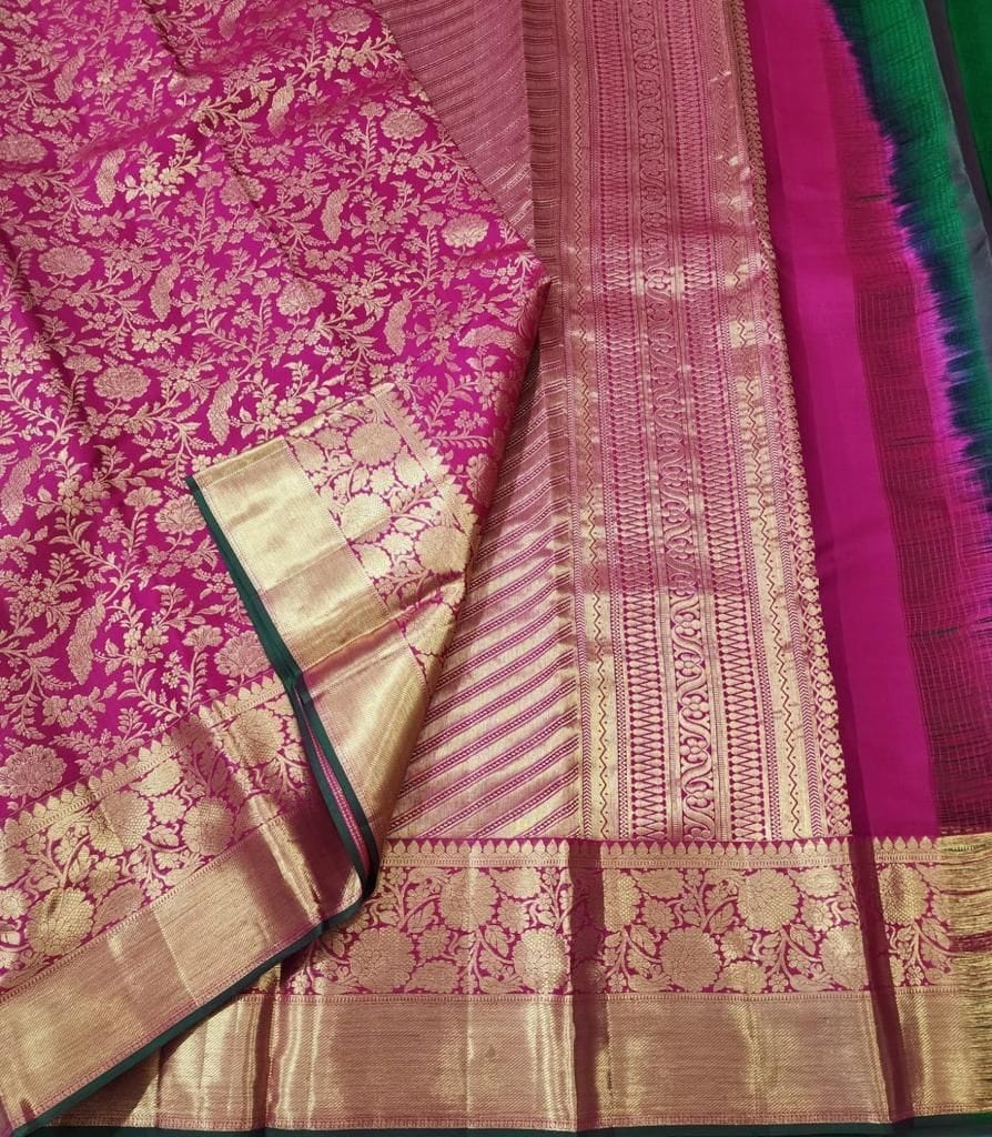 Kanchipuram pure silk sarees - Sarees | Buy online on ZillyBuy
