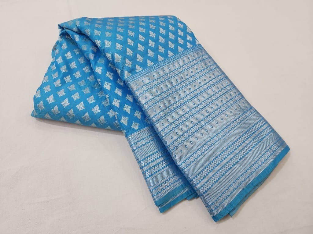 Semi silk sarees - Sarees | Buy online on ZillyBuy