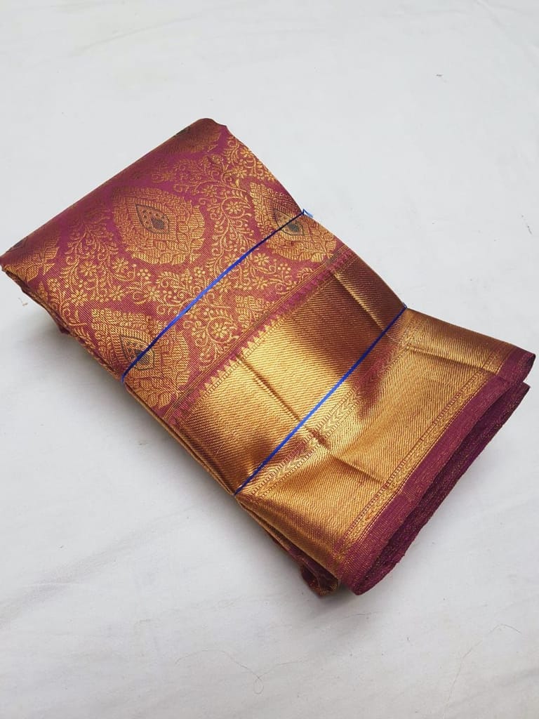 Kanchipuram pure gold zari silk sarees - Sarees | Buy online on ZillyBuy