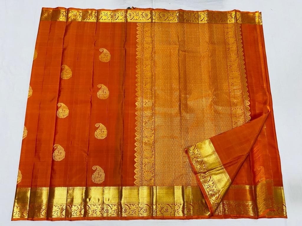 Kanchipuram handloom pure  silk sarees - Sarees | Buy online on ZillyBuy