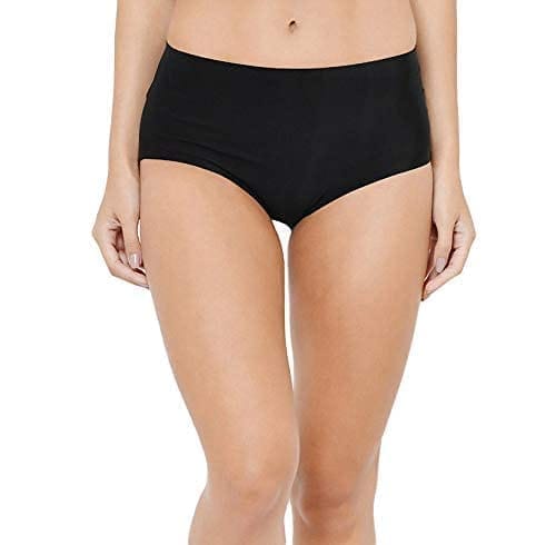 FASHION BONES Women's Seamless Panties Traceless High Coverage Mid Waist Hipster Panties (Random Colour) - Set of 2 (Sizes-S to XXL)