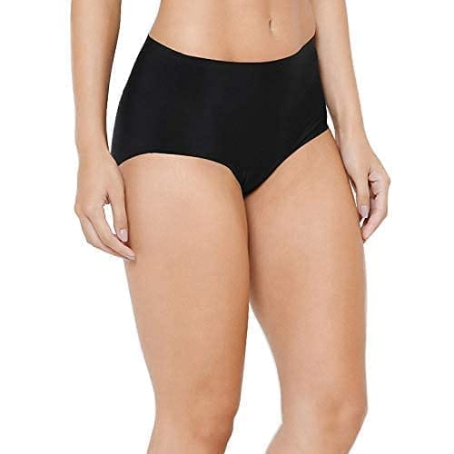 FASHION BONES Women's Seamless Panties Traceless High Coverage Mid Waist Hipster Panties (Random Colour) - Set of 2 (Sizes-S to XXL)
