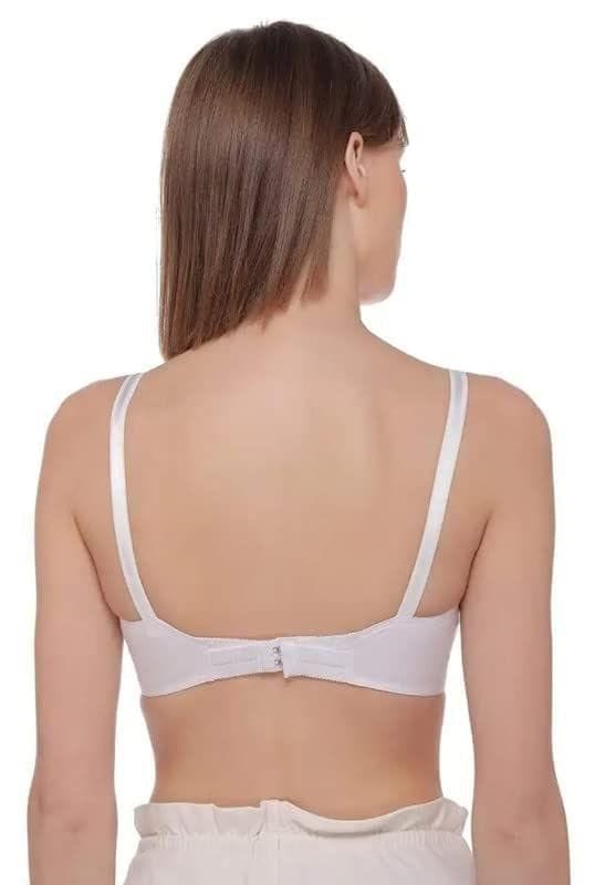 FASHION BONES Pure Cotton Non Padded Wire Free Dailywear Bra in Combo Pack of 2